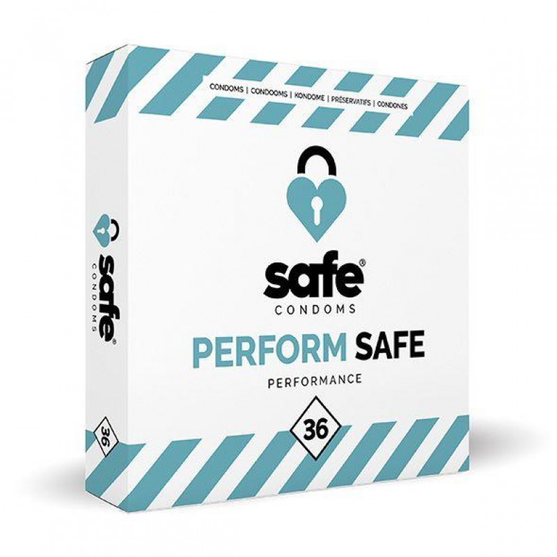 Safe - Condoms Perform Safe Performance (36 pcs)