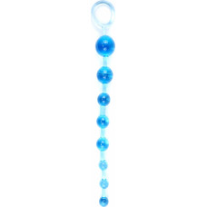 B - Series Easylove Plug/kulki-Jelly Anal 10 Beads Blue