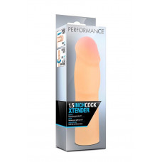 Blush PERFORMANCE 1.5INCH COCK XTENDER BEIGE