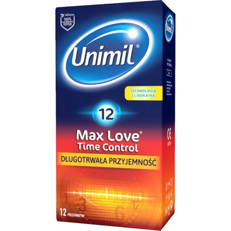 Unimil BOX 12 MAX LOVE TIME CONTROL