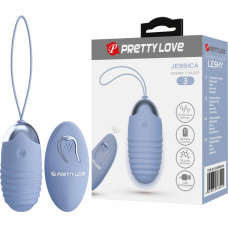 Pretty Love - JESSICA Dream chaser 3, Blue, Wireless remote control 12 vibration functions