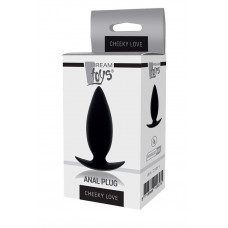 Dream Toys CHEEKY LOVE ANAL PLUG SMALL BLACK