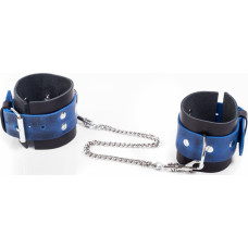 Whips Collection Kajdanki- Cuffs Crazy Horse Blue, Small