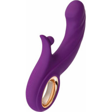 Toyfa Vibrating roller with Up&Down functions by JOS Julli, silicone, purple, 20.5 cm