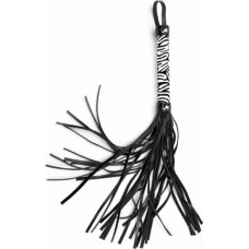 Argus White Small Leopard Flogger