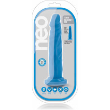 Blush NEO 7.5INCH DUAL DENSITY COCK NEON BLUE