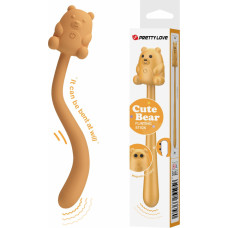 Pretty Love CUTE BEAR, Flirting Stick, 7 vibration functions, Magnetic USB charging