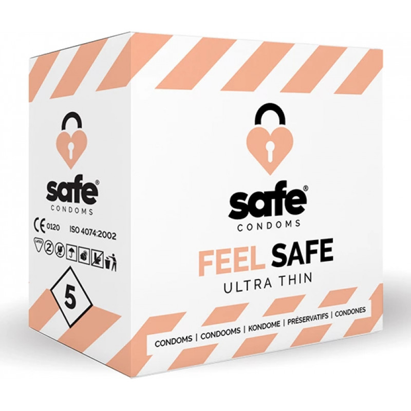 Safe - Feel prezervatīvi 5 gab