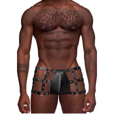 Male Power Vulcan - Cut Out Cage Short - L/XL - Black