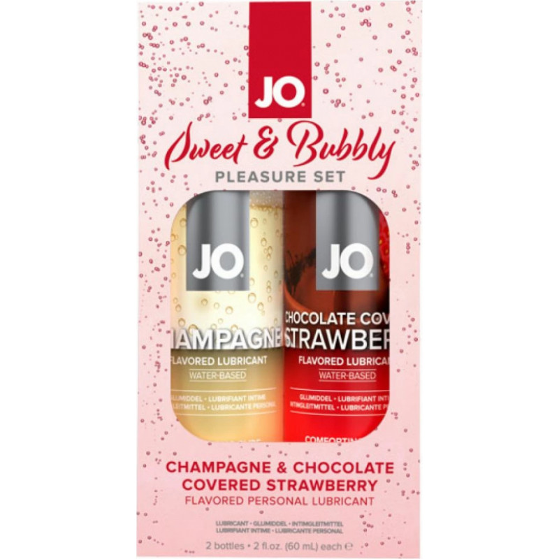 System Jo - Sweet & Bubbly komplekts 2 x 60 ml