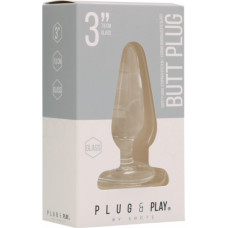 Plug  Play By Shots Basic Butt Plug - 3/8 cm