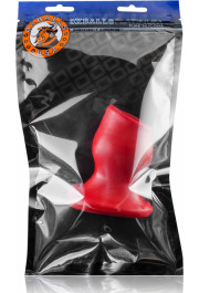 Oxballs Pighole - Hollow Butt Plug - Small - Red