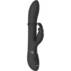 Vive By Shots Halo - Ring Rabbit Vibrator - Black