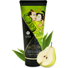 Shunga Kissable Massage Cream - Pear and Exotic Green Tea - 7 floz / 200 ml