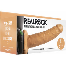 Realrock By Shots Vibrējoša doba siksna bez bumbiņām - 8 / 20,5 cm