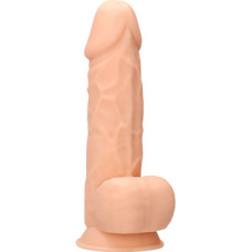 Realrock By Shots Silicone Dildo with Balls - 9 / 21,6 cm