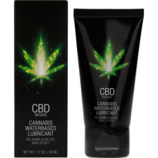 Pharmquests By Shots CBD Cannabis Waterbased Lubricant - 2 fl oz / 50 ml