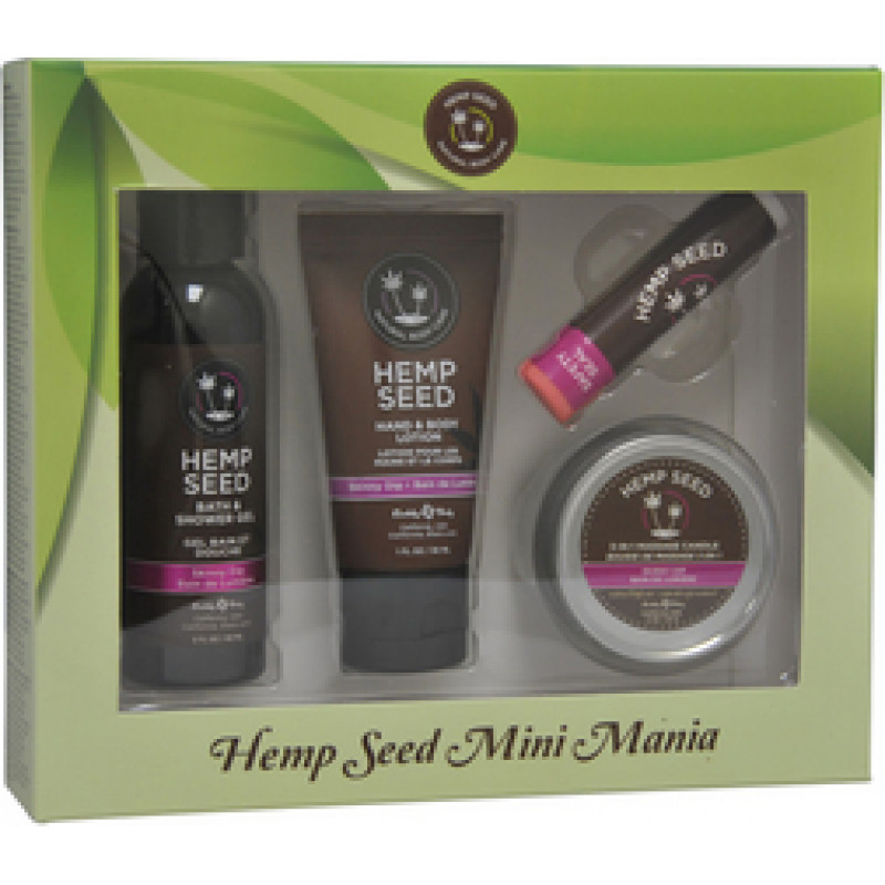 Earthly Body Hemp Seed Mini Mania Travel Set