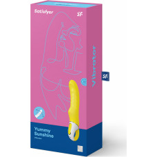 Satisfyer Yummy Sunshine - klasisks vibrators - dzeltens