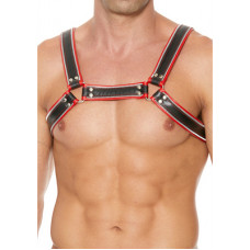 Ouch! By Shots Z Series Chest Bulldog Harness - L/XL