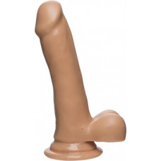 Doc Johnson Slim D - Realistic FIRMSKYN Dildo with Balls - 6 / 15 cm