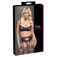 Cottelli Lingerie Bra Suspender Set 75B/S