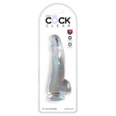 King Cock Clear KingCockClear 7.5 w balls clea