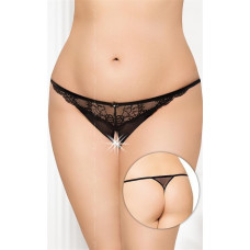 Softline G-string 2434 — melns (XL-3XL)