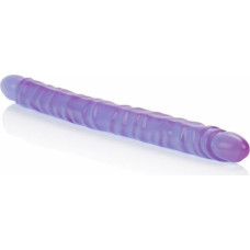 Calexotics Veined SuperSlim Dong 17.5 in. / Purple