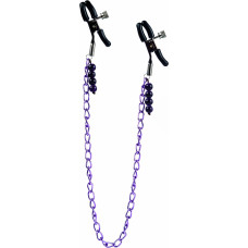 Calexotics Purple Chain Nipple Clamps / Purple