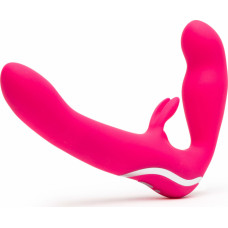 Happy Rabbit Vibrating Strapless Strap On