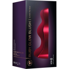 Rocks-Off Ruby Glow Blush - Massage Wand and Vibrator