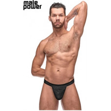 Male Power Micro G-String V - S/M - Black