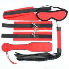 Toyz4Lovers Pejcz-Bondage Kit Red