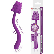 Pretty Love CUTE BEAR, Flirting Stick, 7 vibration functions, Magnetic USB charging