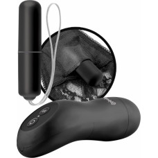 Pipedream Remote Control Vibr. Panty + Black