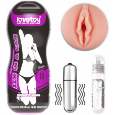 Lovetoy Sex In A Can Vagina Stamina Tunnel - Vibrating