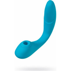 L'eroina Multifunctional vibrator L'Eroina Cycla, silicone, blue, 20 cm