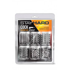 Blush STAY HARD COCK SLEEVE KIT CLEAR