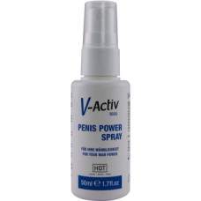 HOT V-Activ - Penis Power Spray for Men - 2 fl oz / 50 ml