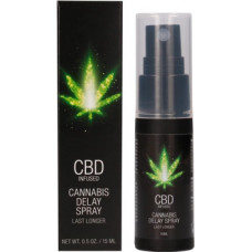 Pharmquests By Shots CBD Cannabis Delay Spray - 0.5 fl oz / 15 ml