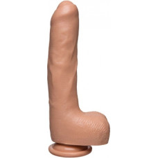 Doc Johnson Uncut D - Realistic FIRMSKYN Dildo with Balls - 9 / 22 cm