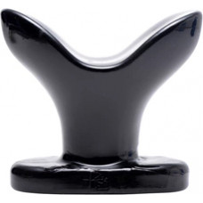 Xr Brands Ass Anchor Flared Anal Plug - XL - Black