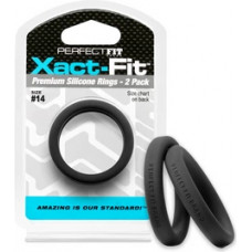 Perfectfitbrand #14 Xact-Fit - Cockring 2-Pack