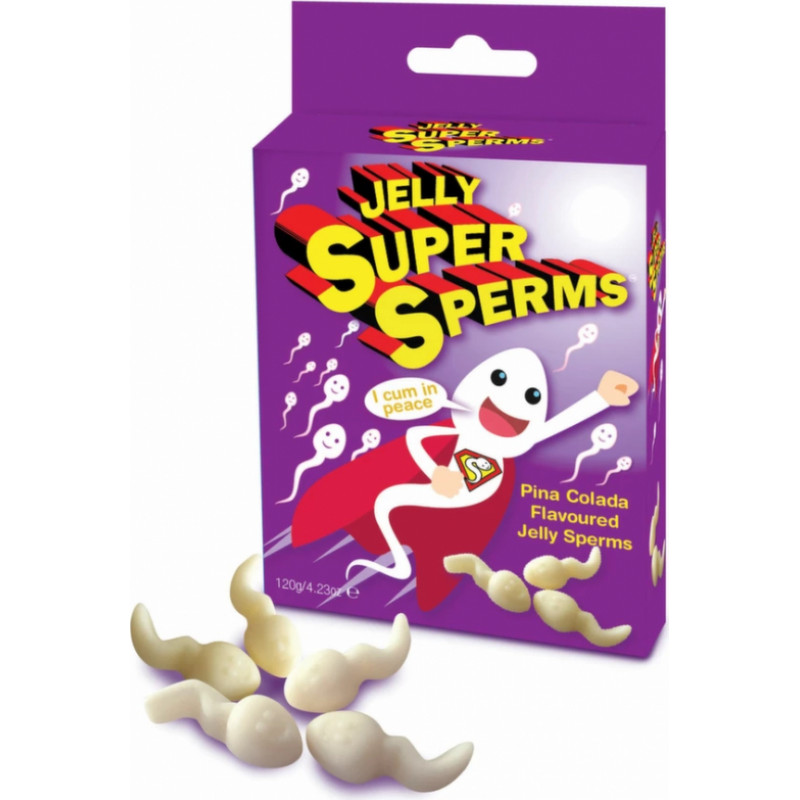 Spencer & Fleetwood Jelly Super Sperms Pina Colada garša