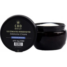 Earthly Body CBD Daily Ultimate Strength intensīvais krēms - sandalkoks - 5 unces / 142 g