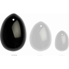 La Gemmes - Yoni Egg Black Obsidian L