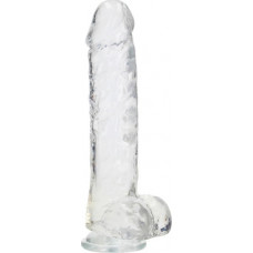 Realrock By Shots Reālistisks dildo ar bumbiņām - 10 / 25,4 cm