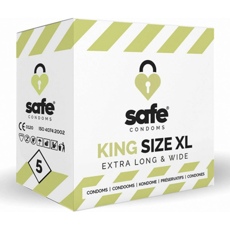 Safe - King Size XL prezervatīvi 5 gab