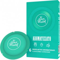 Love Match Aromatizzato - Aromatizēti prezervatīvi - 6 gab